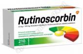 Rutinoscorbin tabl.powl. 0,1g+0,025g 210 tabletek