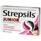 Strepsils Junior Strepsils  pastylki 24 sztuk