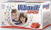 Vibovit Junior smak truskawkowy 30saszetek data ważn.31/05/2024 sostępne 1 op