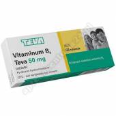 Vitaminum B6 tabl.0.05 x 50 Teva