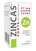 Zincas forte tabl. 0,15 g 50 tabl.