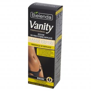 Bielenda Vanity Laser Expert Zestaw do precyzyjnej depilacji Bikini 100 ml