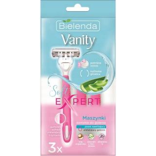 Bielenda Vanity Soft Expert Maszynki do golenia damskie, 3 sztuki