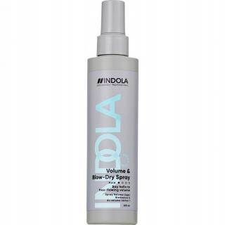 Indola Volume  Blow-Dry Spray Nadający Objętość Przyspieszający Suszenie, 200ml