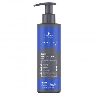 Schwarzkopf Professional Chroma ID Blue Maska do włosów intensywnie koloryzująca niebieska 300ml