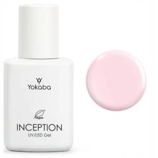 Yokaba INCEPTION UV/LED GEL 06 Pink Lotus Żel podkładowy, budujący do paznokci, wegański, 30ml