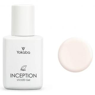 Yokaba INCEPTION UV/LED GEL 10 Mild Pink  Żel podkładowy, budujący do paznokci w butelce, wegański, 30ml