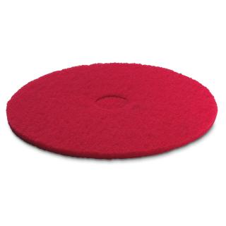 Pad Karcher czyszczący do posadzek, średnio-miękki, czerwony - 330 mm