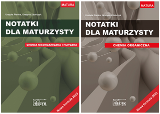 Notatki dla maturzysty T. 1 Chemia organiczna, T. 2 Chemia nieorganiczna i fizyczna