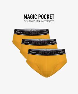 3-PACK Slipy męskie Magic Pocket