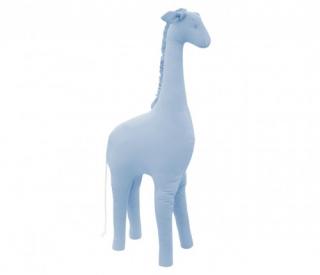 Żyrafa dekoracyjna lniana niebieska