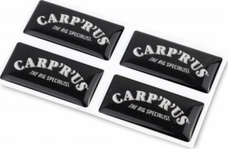 Carp'R'Us 3D Sticker 4pc - naklejki 3D naklejki 3D