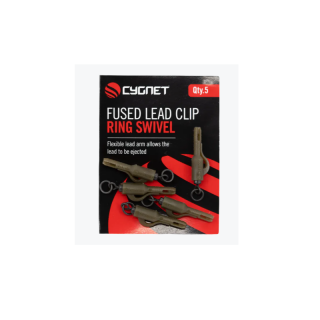 Cygnet Fused Lead Clip Ring Swivel - bezpieczny klips z krętlikiem z kółkiem bezpieczny klips z krętlikiem z kółkiem