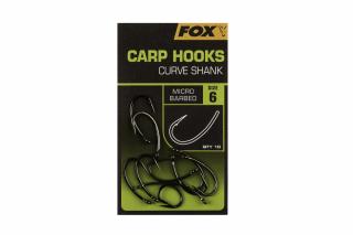 FOX - Carp Hooks Curve Shank Size 6 - Haki Karpiowe Haki Karpiowe