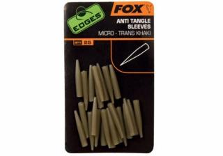 FOX - Edges Anti-tangle Sleeve Micro - trans khaki x 25