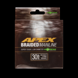 Korda - Apex Braided Mainline 0,36mm/50lb - 1200m - plecionka główna plecionka główna 1200m korda Apex Braided Mainline 0,36mm/50lb