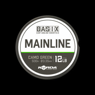 Korda - Basix Mainline 12lb 0,35mm 500m - Żyłka główna Żyłka główna