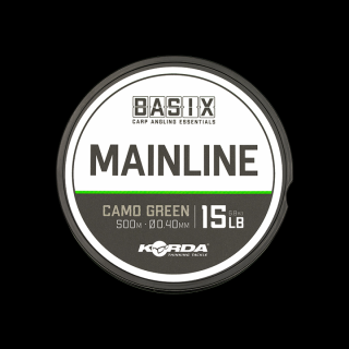 Korda - Basix Mainline 15lb 0,40mm 500m - Żyłka główna Żyłka główna