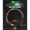 Korda - Dark Matter Leader Heli Safe Gravel 40lb 50cm - Zestaw helikopterowy Zestaw helikopterowy