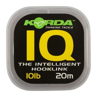 Korda - IQ The Intelligent Hooklink 10lb 20m - fluorocarbon fluorocarbon