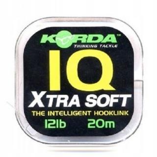 Korda - IQ2/ IQ Extra Soft 12lb 20m - Fluorocarbon Fluorocarbon