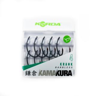 Korda - Kamakura Krank Barbless Size 4 - haki karpiowe haki karpiowe