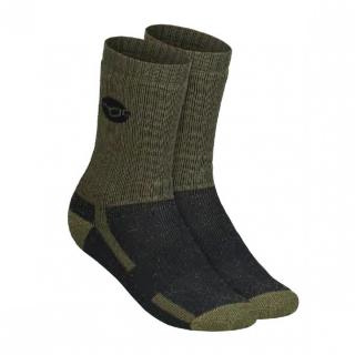 Korda - Kore Merino Wool Socks Olive UK 10-12/ EU 44/46 - Wełniane skarpety Wełniane skarpety Korda Kore Merino Wool Socks Olive UK 10-12/ EU 44/46
