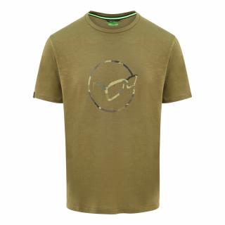 Korda - LE Distressed Logo Tee Olive L - Koszulka Koszulka