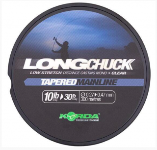 Korda - LongChuck Tapered Mainline 10-30lb 0,27-0,47mm - Żyłka Główna Koniczna Żyłka Główna Koniczna