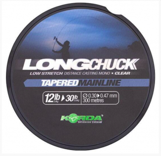 Korda - LongChuck Tapered Mainline 12-30lb 0,30-0,47mm - Żyłka Główna Koniczna Żyłka Główna Koniczna