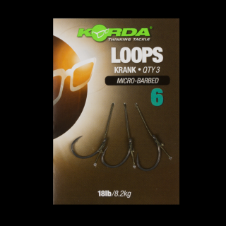 Korda - Loop Rigs Krank Rig (18lb) 6 - Przypon karpiowy Przypon karpiowy