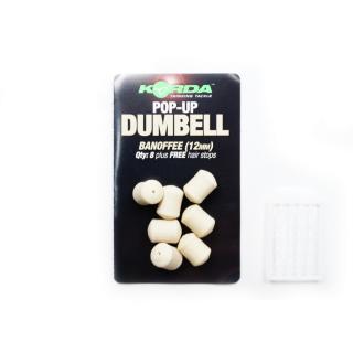 Korda - Pop Up Dumbell Banoffee 12mm - sztuczne dumbellsy sztuczne dumbellsy