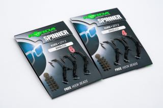 Korda Spinner Hook Sections Kurv Barbless 6 - przypony karpiowe przypony karpiowe