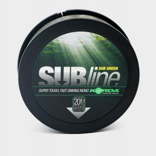 Korda - SubLine Ultra Touch Green 20lb/ 0,43mm 1000m - Żyłka główna Żyłka główna Korda SubLine Ultra Touch Green 20lb/ 0,43mm 1000m