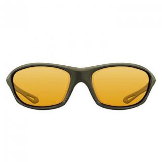 Korda - Sunglasses Wraps Matt Green Frame/Yellow Lens MK2 Replaces K4D02 - Okulary przeciwsłoneczne Okulary przeciwsłoneczne