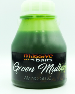 Massive Baits - Amino Glug Green Mulberry 250ml - dodatek do przynęt dodatek do przynet