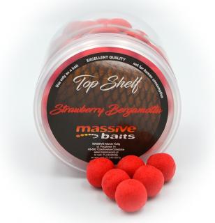 Massive Baits - Custom Pop Ups Strawberry Bergamota 18mm - kulki kulki