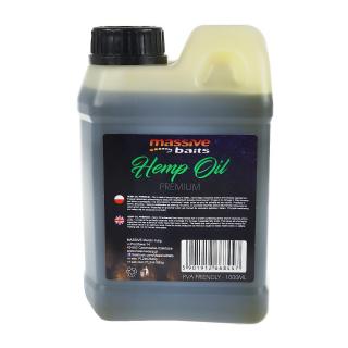 Massive Baits - Hemp Oil Premium 1000ml - Olej konopny Olej konopny