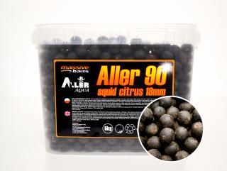 Massive Baits Kulki Aller 90 Squid Citrus 18mm 5kg wiaderko