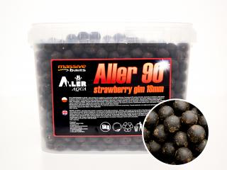 Massive Baits Kulki Aller 90 Strawberry GLM 18mm 5kg wiaderko