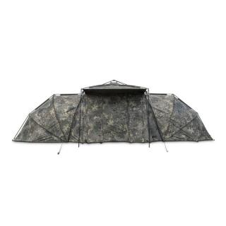 Nash Bank Life Gazebo Base Camp Camo Pro - ogromny namiot biwakowy