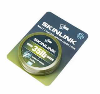 Nash - SkinLink Semi-Stiff Weed Green 35lb 10m - plecionka w otulinie
