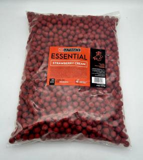 Ultimate Products Essential Strawberry Cream 20mm 10 kg - kulki proteinowe kulki proteinowe