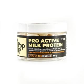 Ultimate Products Top Range Pro Active Milk Protein Pop Up 12 mm - kulki pływające kulki pływające