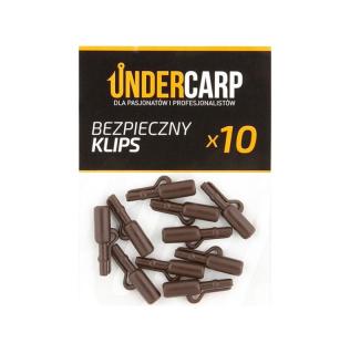 Under Carp - bezpieczny klips brązowy bezpieczny klips brązowy