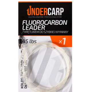 Under Carp - fluorocarbon leader 45 lbs  100 cm fluorocarbon leader 45 lbs  100 cm