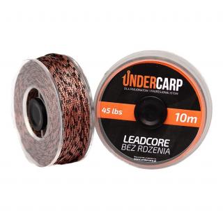 Under Carp - leadcore bez rdzenia 10 m 45 lbs  brązowy leadcore bez rdzenia 10 m/45 lbs  brązowy