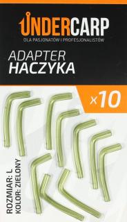Undercarp - Adapter haczyka L – zielony