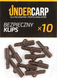 Undercarp - Bezpieczny klips BRĄZOWY