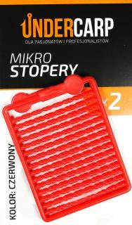 Undercarp - Mikro stopery – czerwone